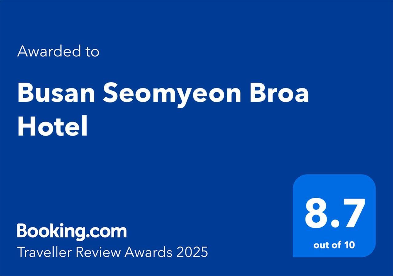 Busan Seomyeon Broa Hotel المظهر الخارجي الصورة